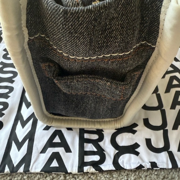 Marc Jacobs Denim and Cream Tote - Picture 2 of 6